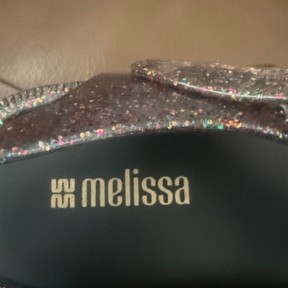 Melissa Multicolor Glitter Jelly Sandals - Picture 4 of 8